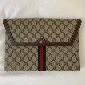 Limited Edition Gucci Clutch (large) OPHIDIA POUCH